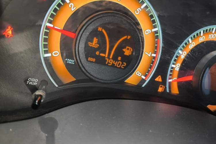 Used BYD L3 2012 1.5L Manual Comfort Edition Odometer Close Up