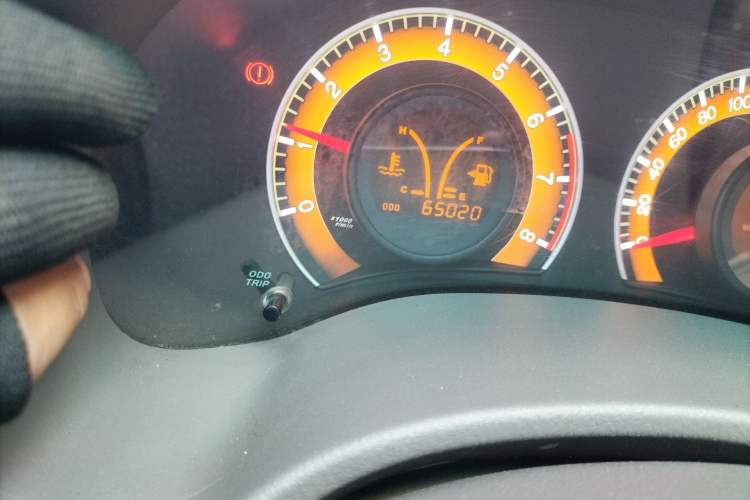 Used BYD L3 2012 1.5L Manual Comfort Edition Odometer Close Up