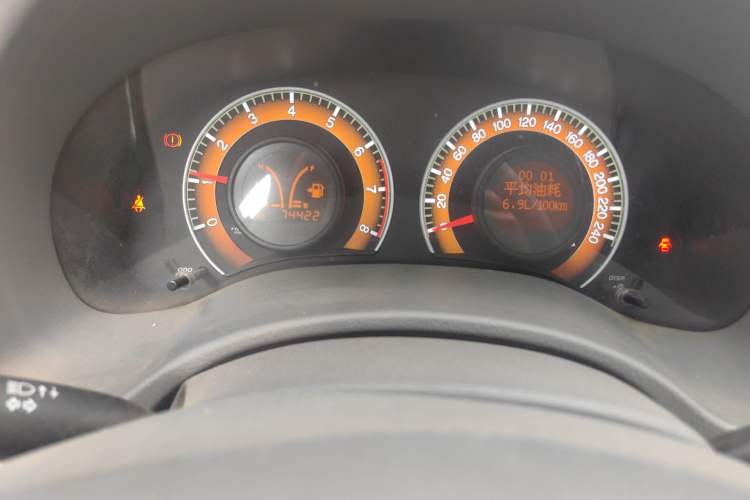 Used BYD L3 2012 1.5L Manual Comfort Edition Odometer Close Up