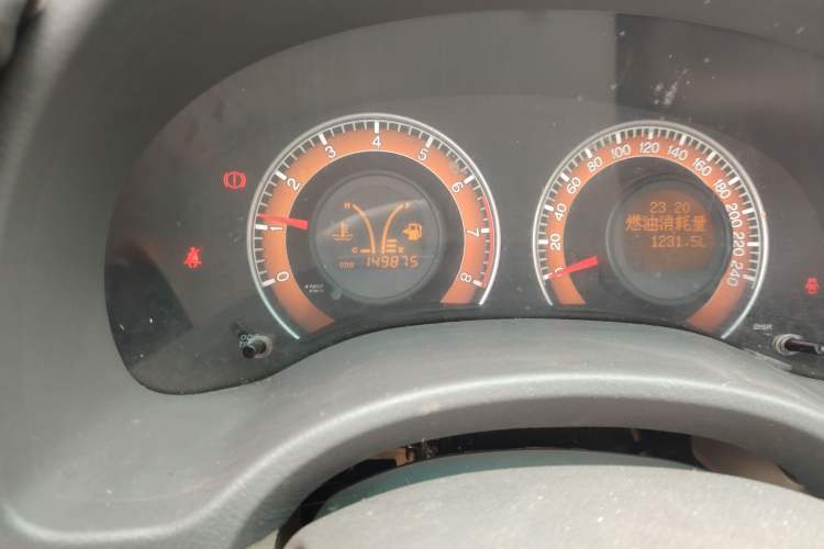 Used BYD L3 2012 1.5L Manual Comfort Edition Odometer Close Up