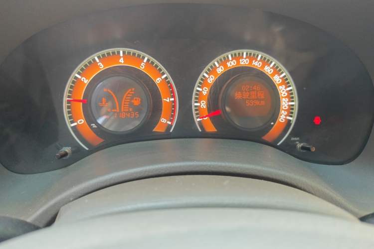 Used BYD L3 2012 1.5L Manual Comfort Edition Odometer Close Up