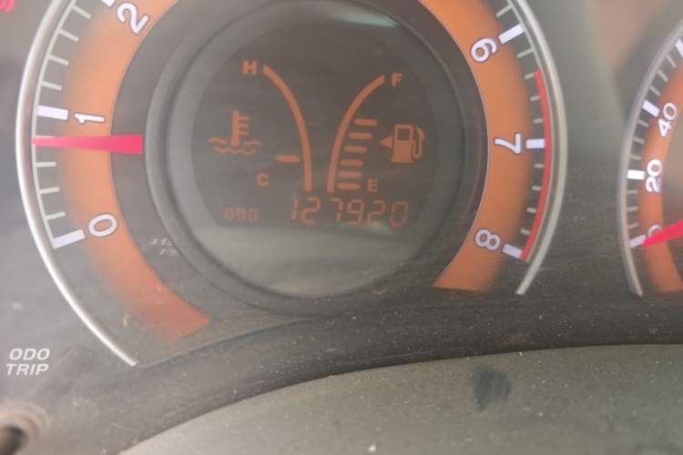 Used BYD L3 2012 1.5L Manual Comfort Edition Odometer Close Up