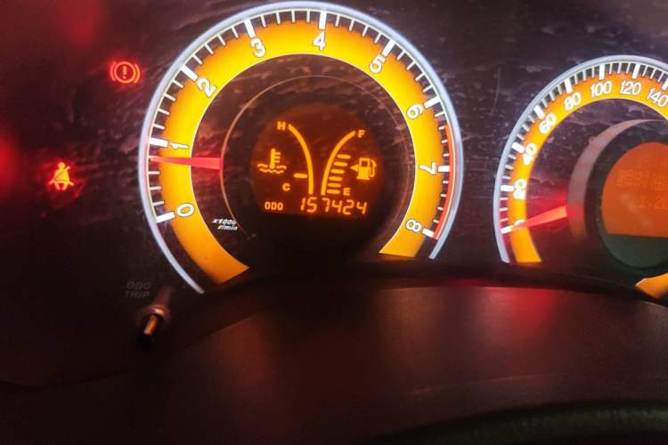 Used BYD L3 2012 1.5L Manual Comfort Edition Odometer Close Up
