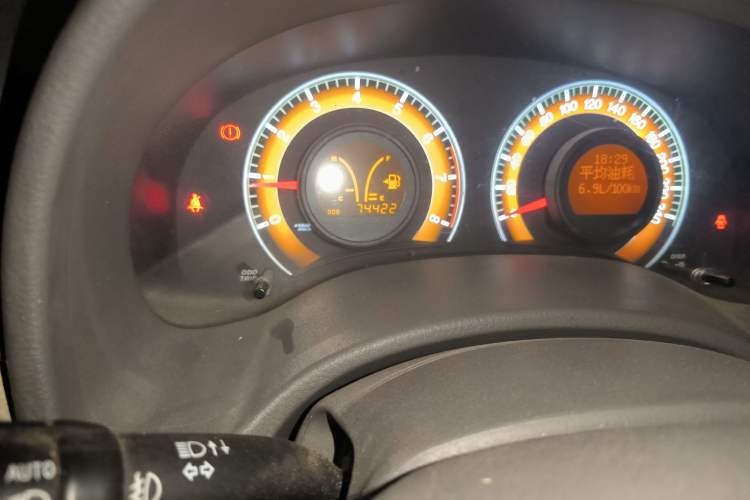 Used BYD L3 2012 1.5L Manual Comfort Edition Odometer Close Up