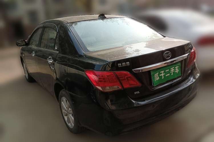 Used BYD L3 2012 1.5L Manual Luxury Version Rear Left 45 Deg