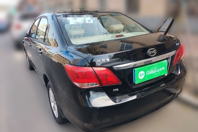 Used BYD L3 2012 1.5L Manual Comfort Edition Rear Left 45 Deg