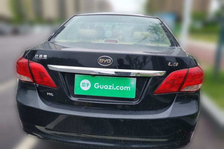 Used BYD L3 2012 1.5L Manual Comfort Edition Rear