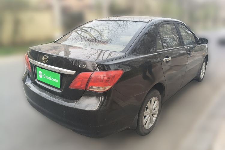 Used BYD L3 2012 1.5L Manual Comfort Edition Rear Right 45 Deg