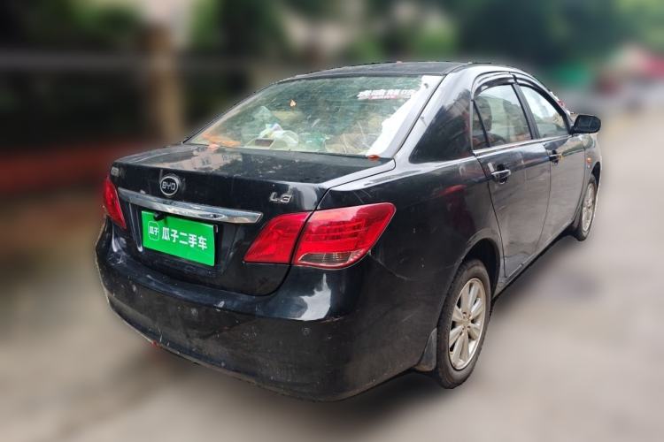 Used BYD L3 2012 1.5L Manual Luxury Version Rear Right 45 Deg