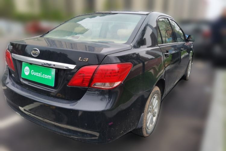 Used BYD L3 2012 1.5L Manual Comfort Edition Rear Right 45 Deg