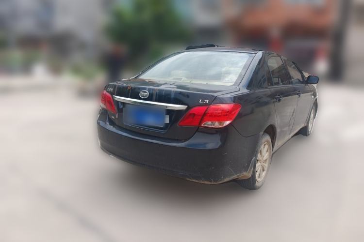 Used BYD L3 2012 1.5L Manual Comfort Edition Rear Right 45 Deg