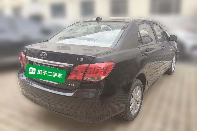 Used BYD L3 2012 1.5L Manual Luxury Version Rear Right 45 Deg