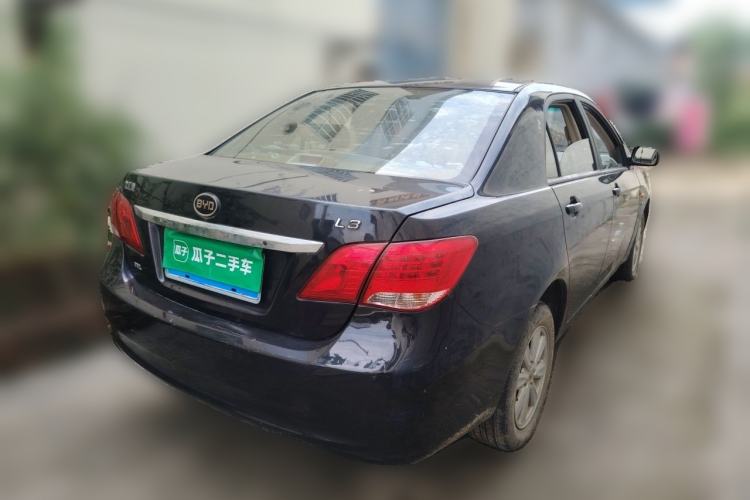 Used BYD L3 2012 1.5L Manual Comfort Edition Rear Right 45 Deg