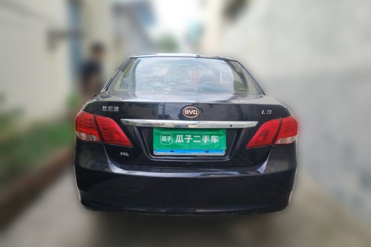 Used BYD L3 2012 1.5L Manual Comfort Edition Rear