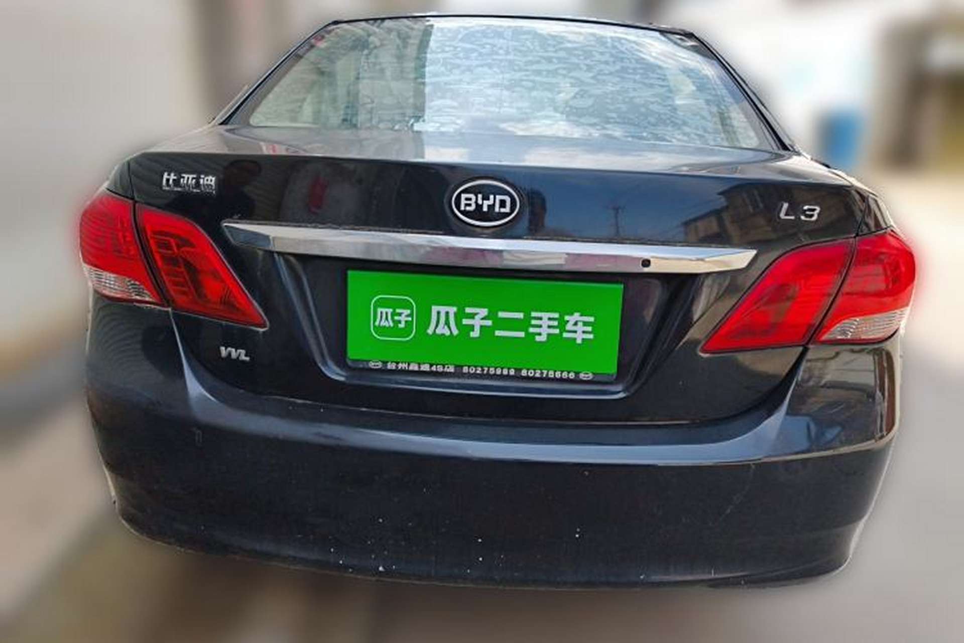 Used BYD L3 2012 1.5L Manual Comfort Edition Rear