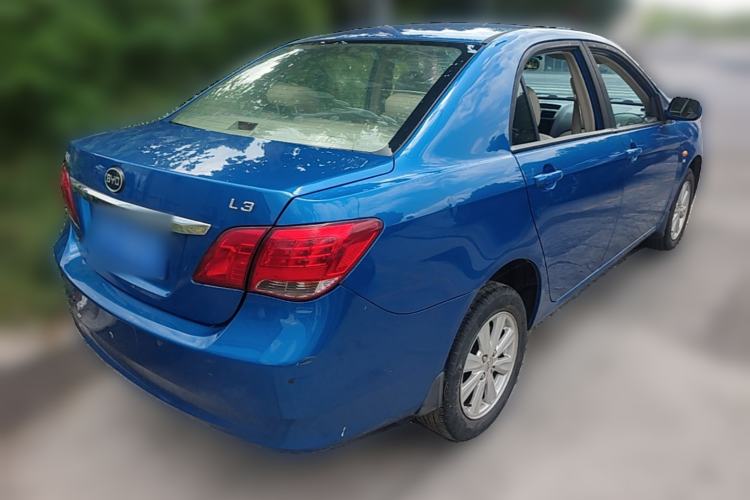 Used BYD L3 2012 1.5L Manual Comfort Edition Rear Right 45 Deg