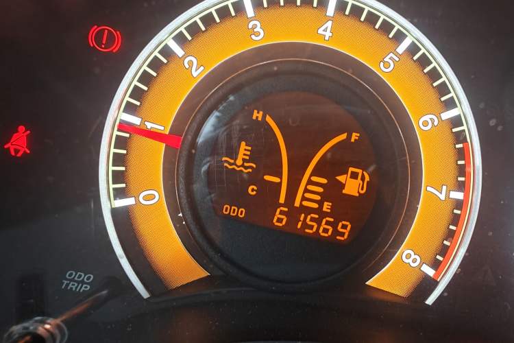 Used BYD L3 2012 1.5L Manual Comfort Edition Odometer Close Up