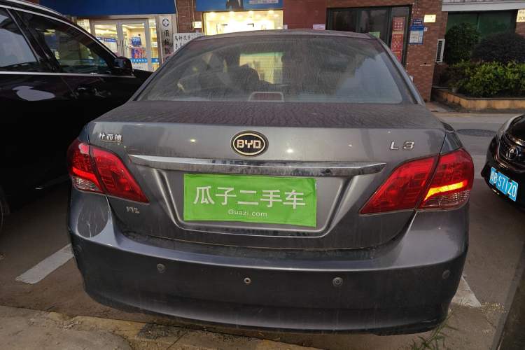 Used BYD L3 2012 1.5L Manual Comfort Edition Rear
