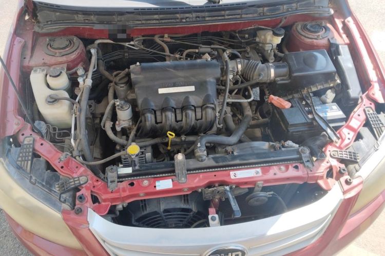 Used BYD L3 2012 1.5L Manual Luxury Version Engine Bay
