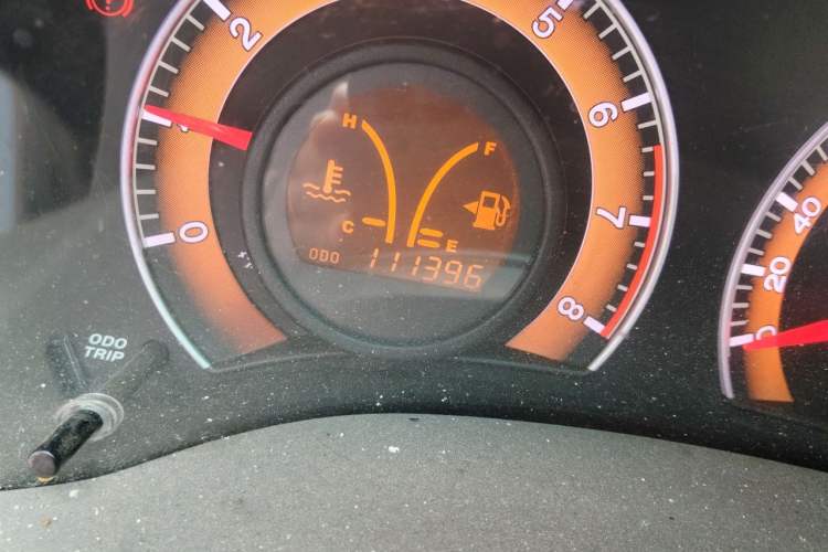 Used BYD L3 2012 1.5L Manual Comfort Edition Odometer Close Up