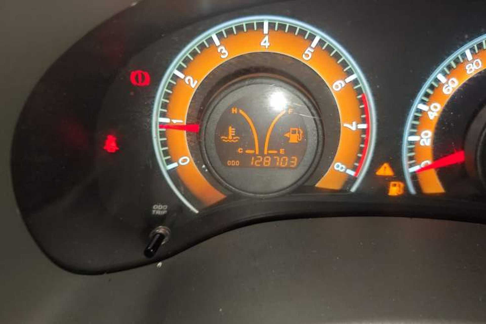 Used BYD L3 2012 1.5L Manual Comfort Edition Odometer Close Up