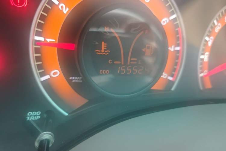Used BYD L3 2012 1.5L Manual Comfort Edition Odometer Close Up