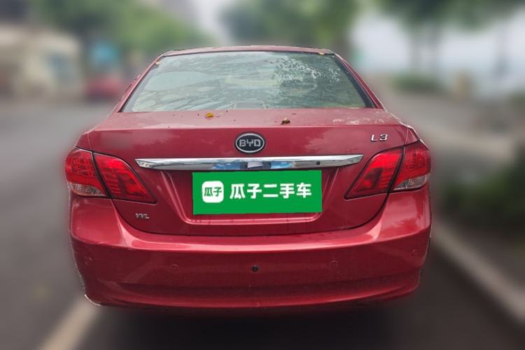 Used BYD L3 2012 1.5L Manual Comfort Edition Rear