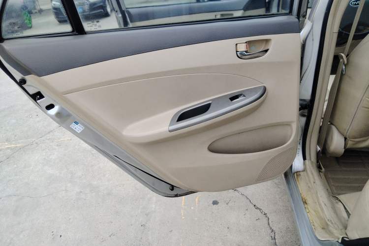 Used BYD L3 2012 1.5L Manual Comfort Edition Left Rear Door Interior