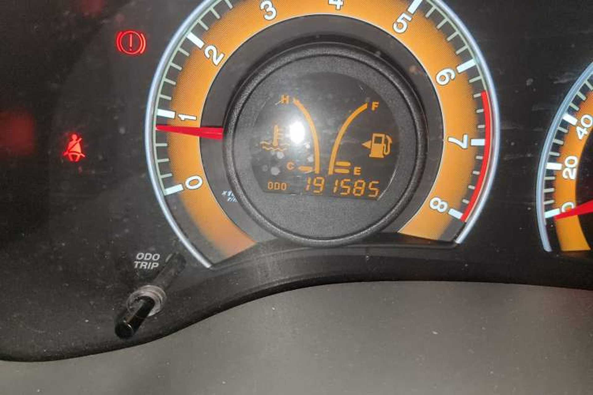 Used BYD L3 2012 1.5L Manual Comfort Edition Odometer Close Up