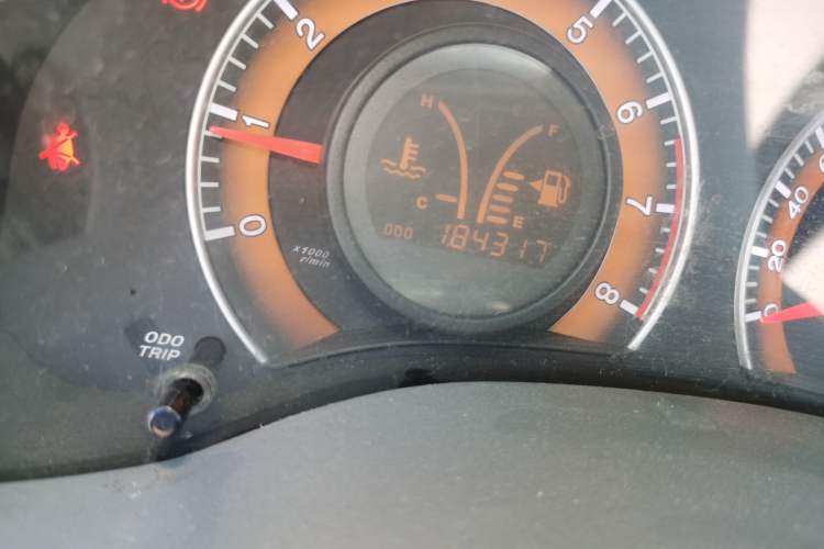 Used BYD L3 2012 1.5L Manual Comfort Edition Odometer Close Up