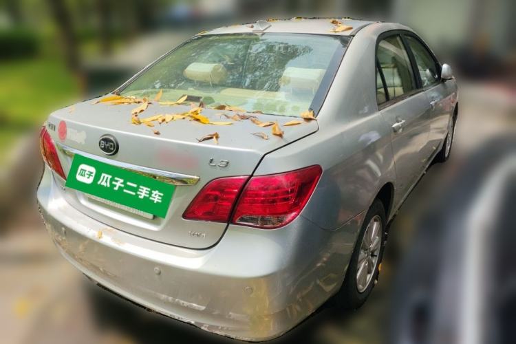 Used BYD L3 2012 1.5L Manual Luxury Version Rear Right 45 Deg