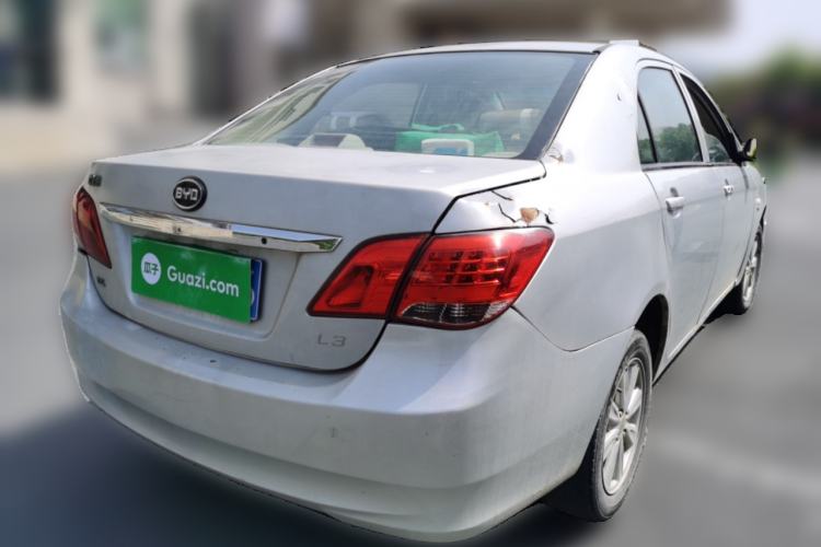 Used BYD L3 2012 1.5L Manual Comfort Edition Rear Right 45 Deg