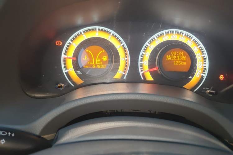 Used BYD L3 2012 1.5L Manual Comfort Edition Odometer Close Up