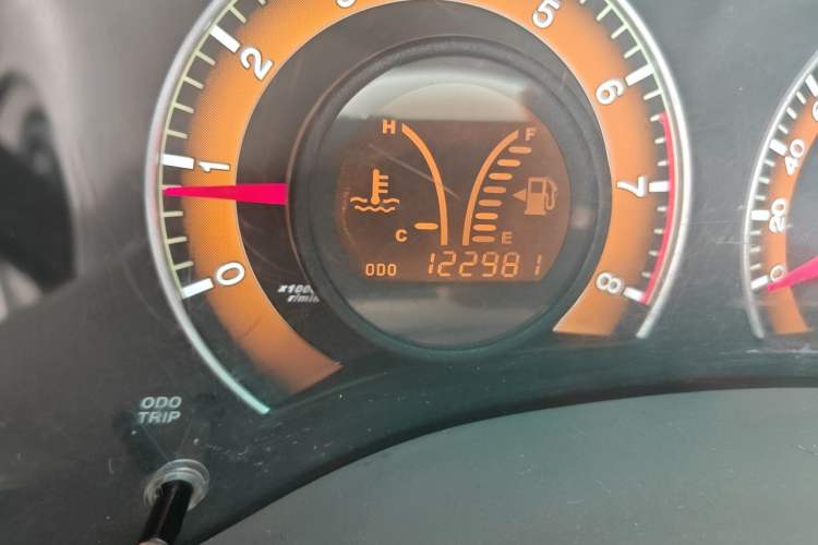 Used BYD L3 2012 1.5L Manual Comfort Edition Odometer Close Up