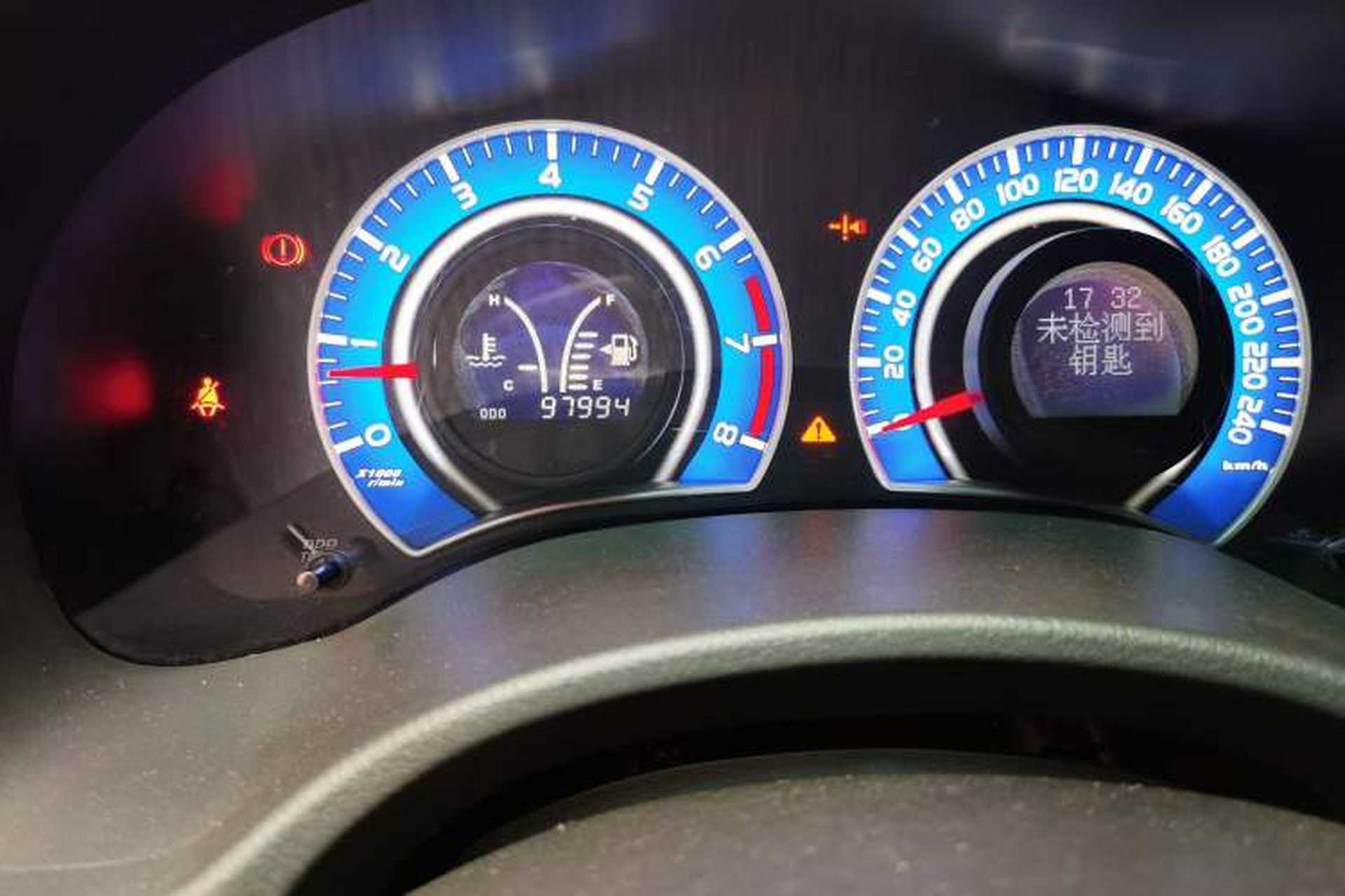 Used BYD L3 2012 1.5L Manual Comfort Edition Odometer Close Up