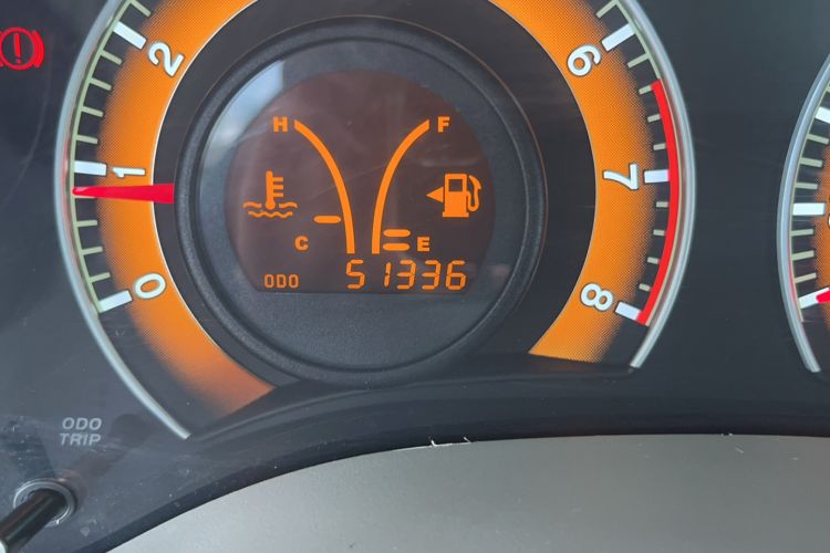 Used BYD L3 2012 1.5L Manual Comfort Edition Odometer Close Up