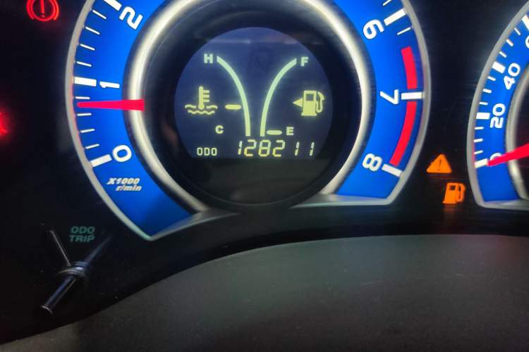 Used BYD L3 2012 1.5L Manual Comfort Edition Odometer Close Up