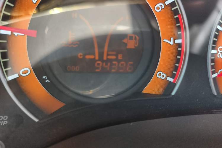 Used BYD L3 2012 1.5L Manual Comfort Edition Odometer Close Up