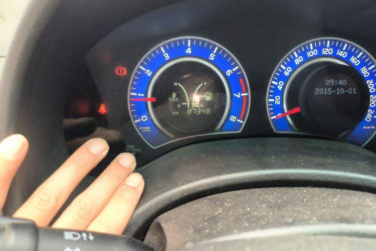 Used BYD L3 2012 1.5L Manual Comfort Edition Odometer Close Up