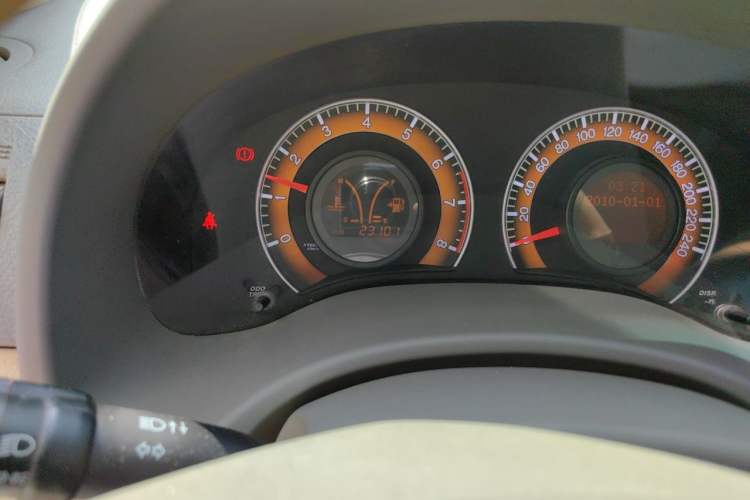 Used BYD L3 2012 1.5L Manual Comfort Edition Odometer Close Up
