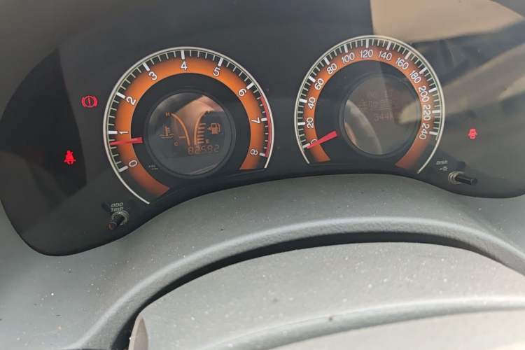 Used BYD L3 2012 1.5L Manual Comfort Edition Odometer Close Up