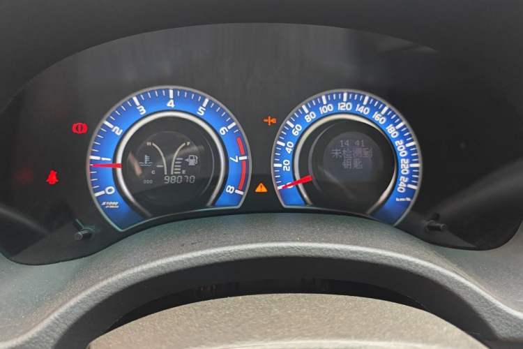 Used BYD L3 2012 1.5L Manual Comfort Edition Odometer Close Up