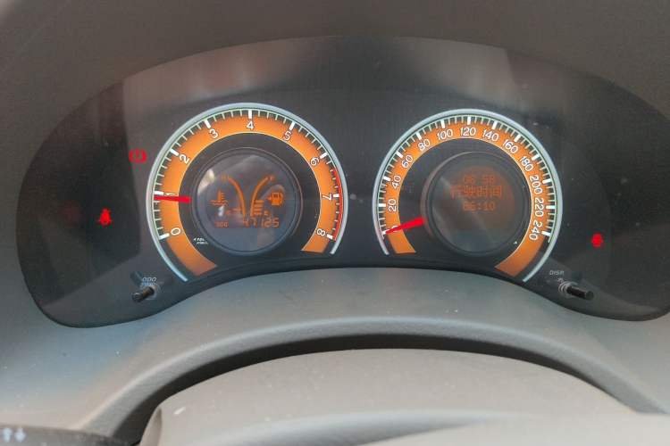 Used BYD L3 2012 1.5L Manual Comfort Edition Odometer Close Up