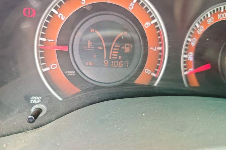 Used BYD L3 2012 1.5L Manual Comfort Edition Odometer Close Up
