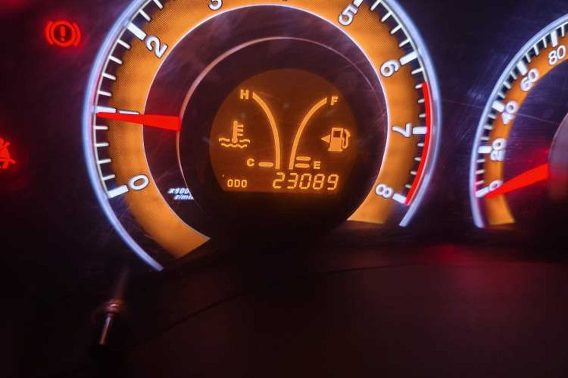 Used BYD L3 2012 1.5L Manual Comfort Edition Odometer Close Up