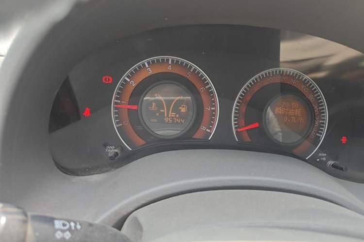 Used BYD L3 2012 1.5L Manual Comfort Edition Odometer Close Up