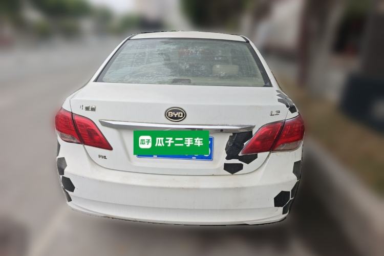 Used BYD L3 2012 1.5L Manual Comfort Edition Rear