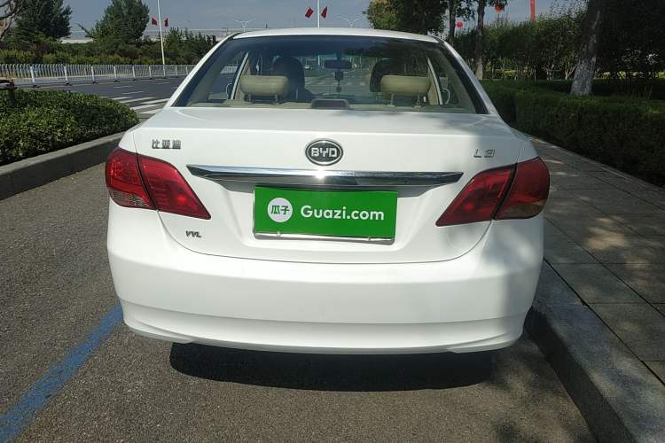 Used BYD L3 2012 1.5L Manual Comfort Edition Rear