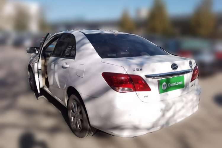 Used BYD L3 2012 1.5L Manual Luxury Version Rear Left 45 Deg