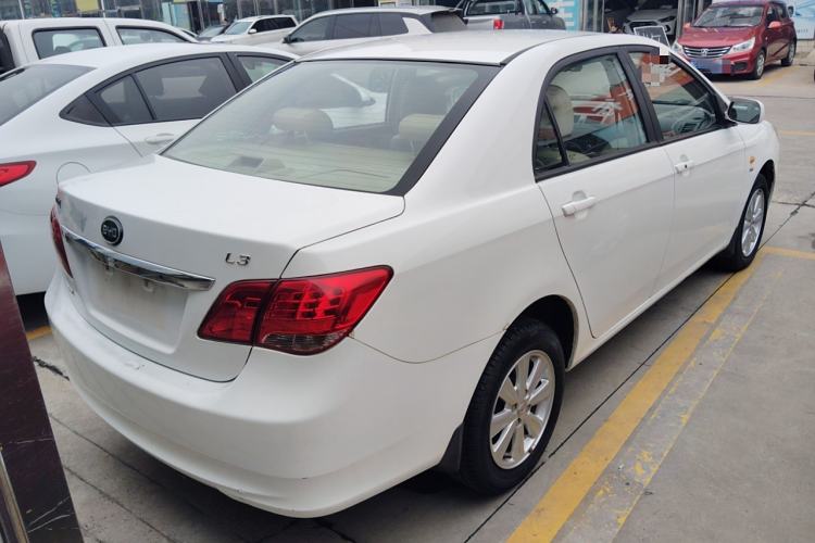 Used BYD L3 2012 1.5L Manual Comfort Edition Rear Right 45 Deg